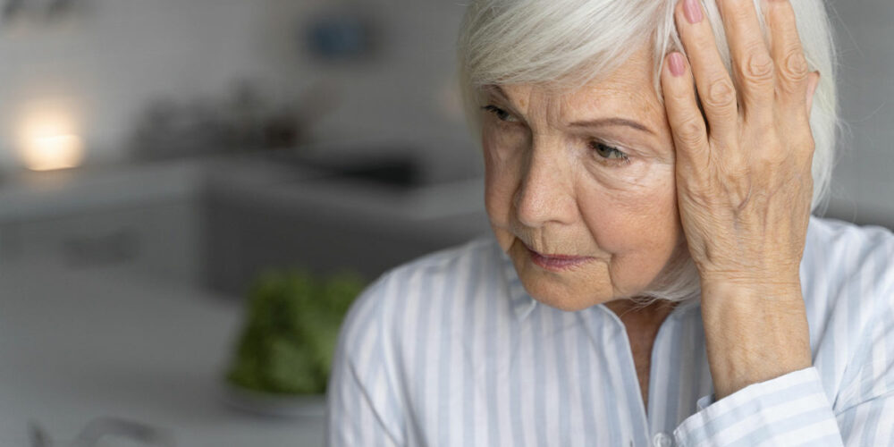 Personne souffrant d'Alzheimer en fin de vie