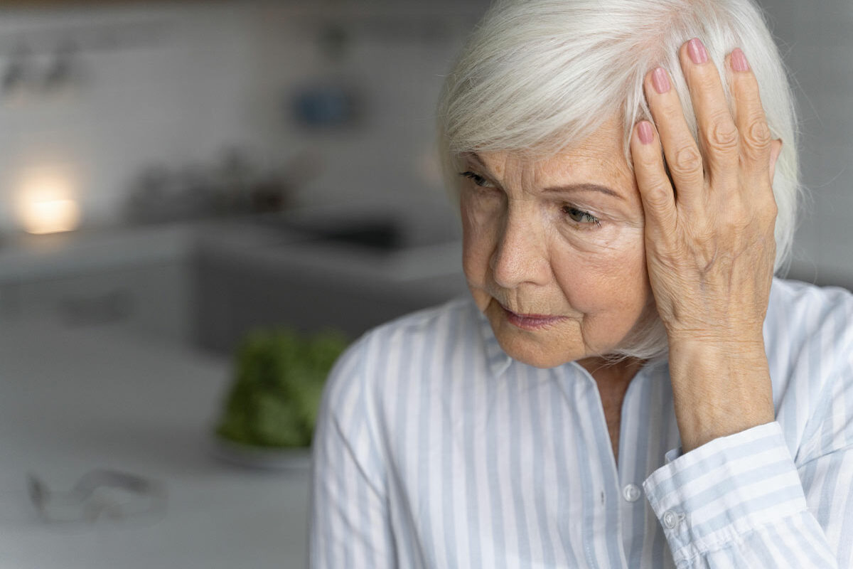 Personne souffrant d'Alzheimer en fin de vie